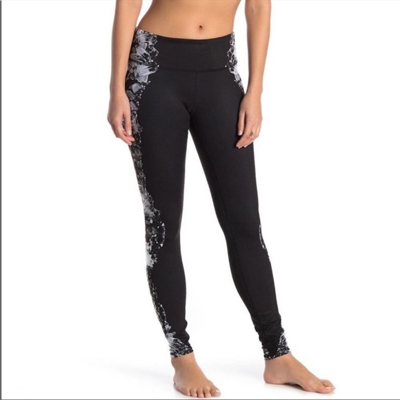 Alo Yoga High-Waist Airbrush Legging in Dark Krystal Black Size Small - Picture 3 of 8